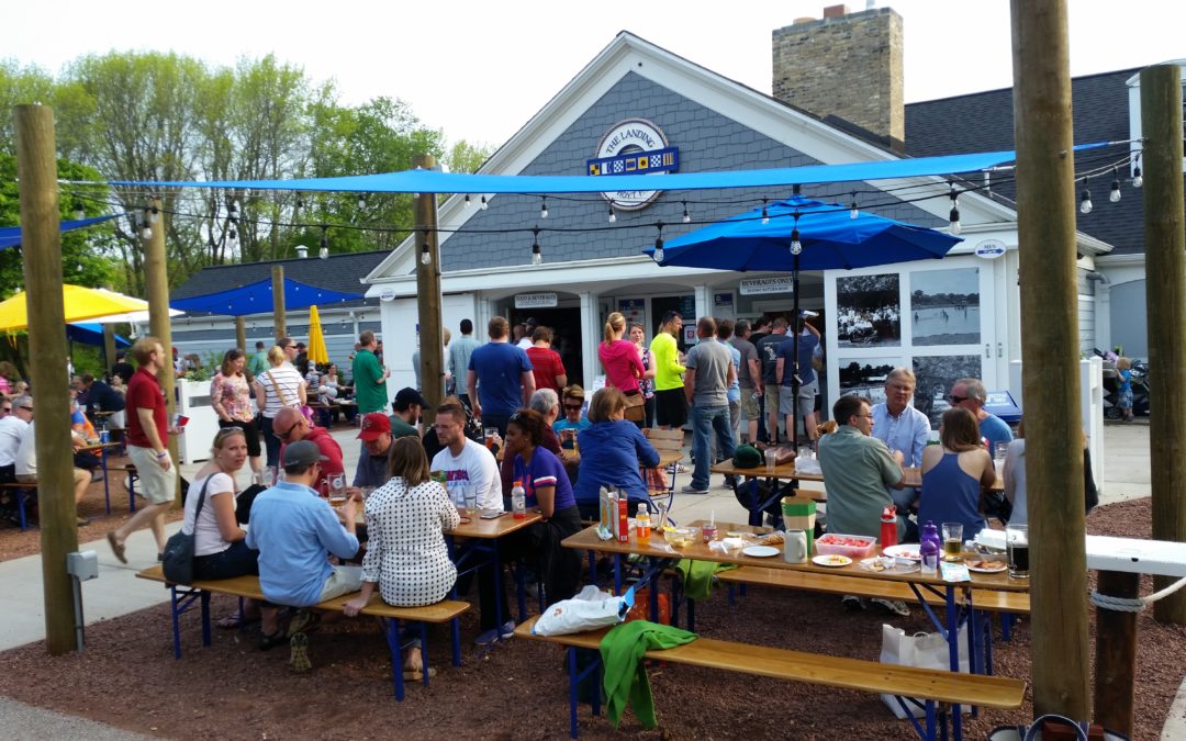 The Landing outdoor beer garden open to Oct. 28